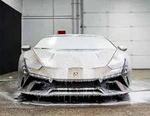 Lamborghini car washing in dubai