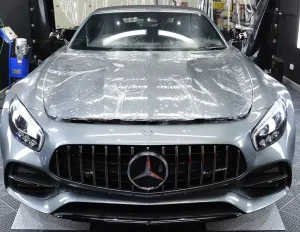 Mercedes Car Paint Protection Film service in dubai