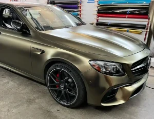 Mercedes Car Wrapping Services in Dubai